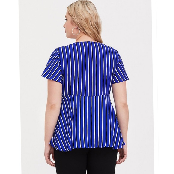 Torrid - Georgette Bow Blouse - Picture 7 of 8